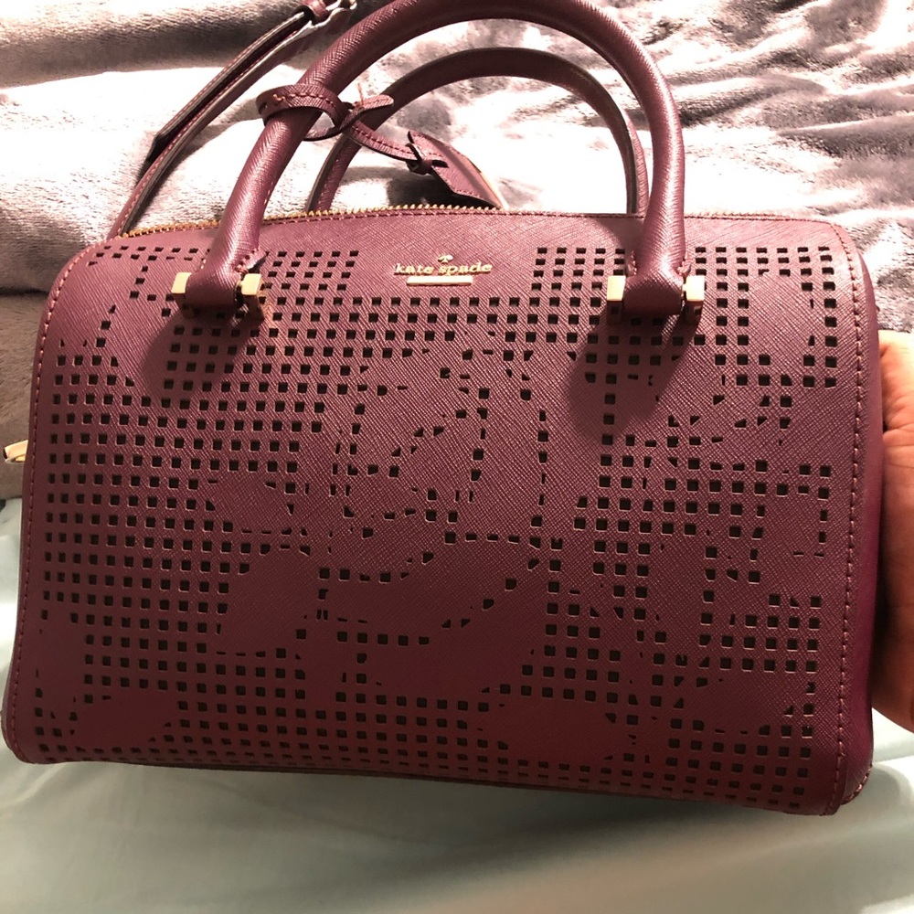 Kate Spade Cameron Street Large Lane in deep plum